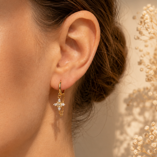 Boucles d’oreilles Dahlia